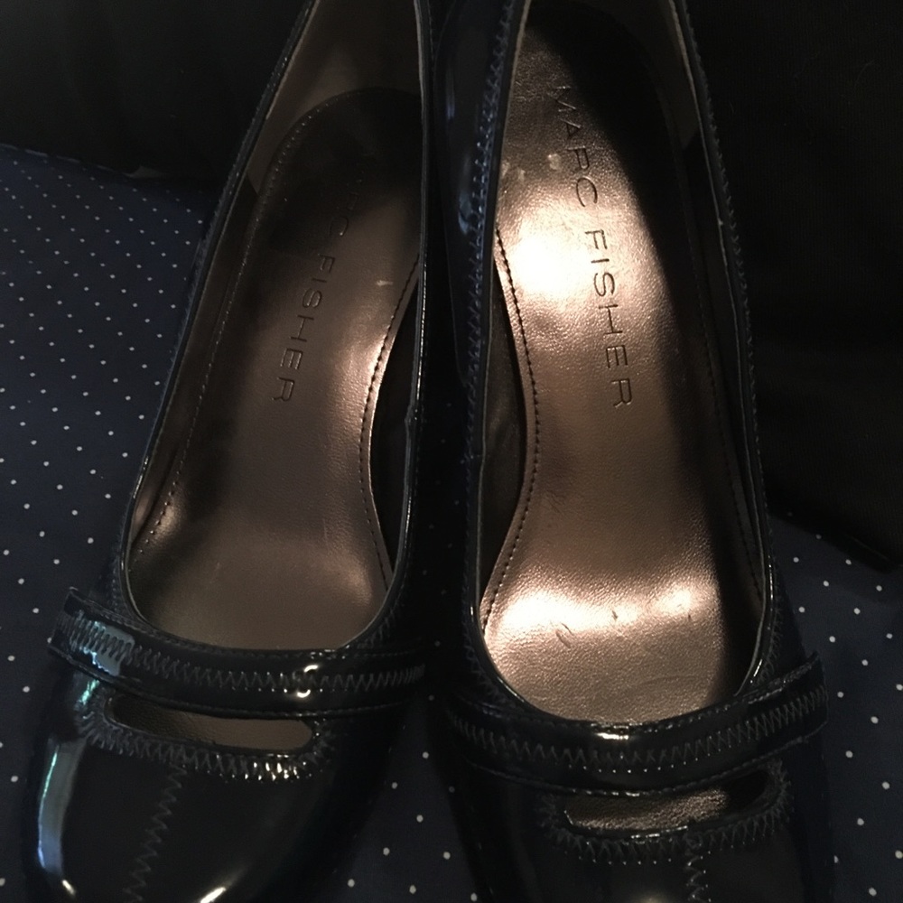 Marc Fisher Patton leather heels. Size 6 nh8